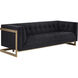 Ekon Abbington Black Sofa